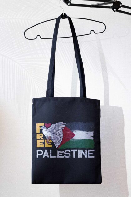 Tote Bag Free Pal-est-ine Colombe