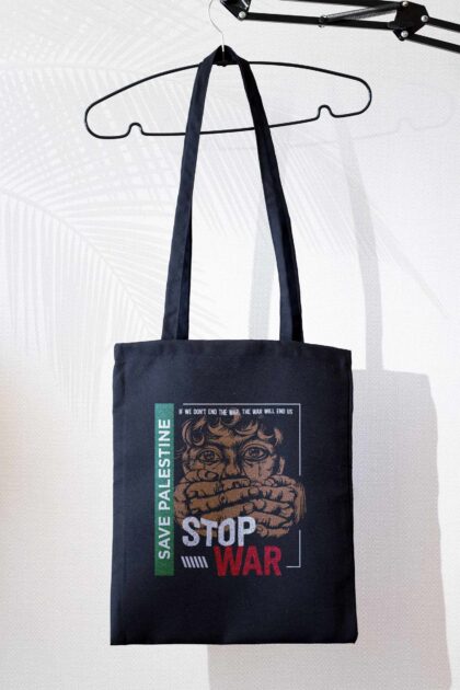 Tote Bag Stop War