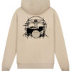 Da-vinci-Homo-Vitruviano-hoodie-beige-back